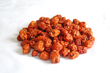 a red dates with white background