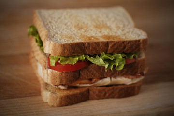 chicken club sandwich