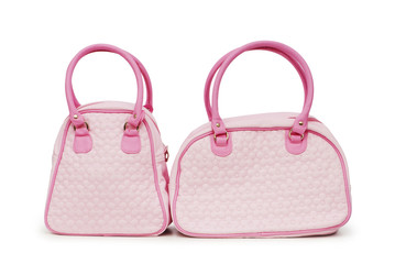 Woman bag isolated on the white background