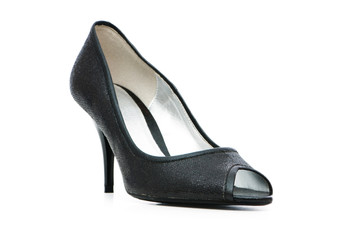 Woman shoes isolated on the white background