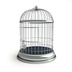 Fototapeta na wymiar cage for birds