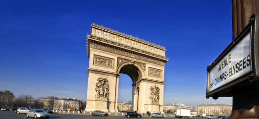 Fototapeta premium arc de triomphe