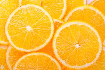 orange slices background