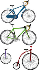 the complete set bicycles