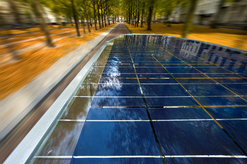 Solar powered tuc tuc
