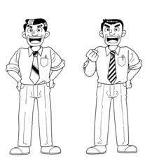 ビジネスマン（上司）