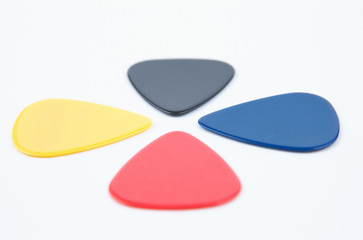 Colored Guitar Picks
