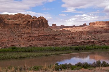 Colorado River, near Moab, just outside Arches National Park