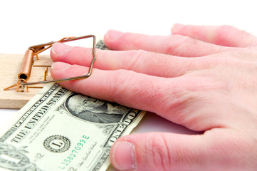 Obraz premium Mausefalle