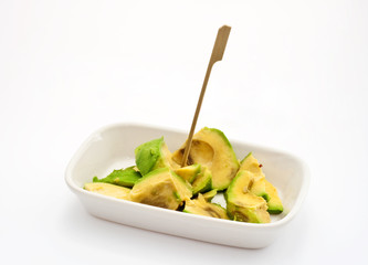 Avocado affettato