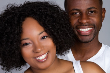 Happy African American Couple