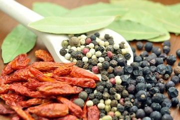 Chili, Wacholder, Pfeffer, ......