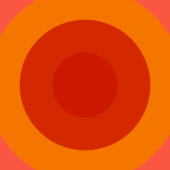 fondo circulos naranja