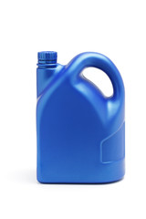 Plastic container of lubrication oil