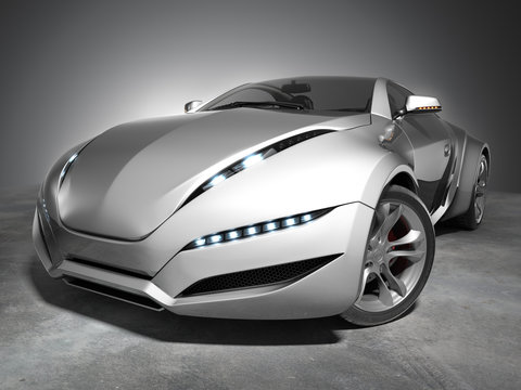 Concept car. My own car design.