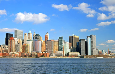 Fototapeta premium The Lower Manhattan Skyline