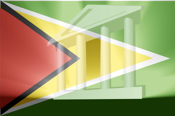 Flag of Guyana government