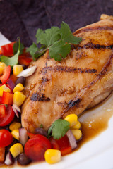 Grilled chicken breast