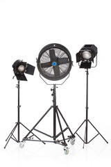 Studio Ventilator And Lightings