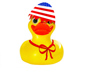 Osterente Frontal USA Schleife