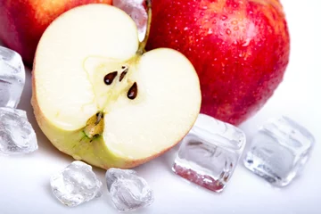 Photo sur Plexiglas Dans la glace Pommes froides !