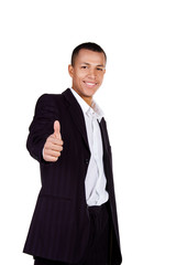 Young smiling student