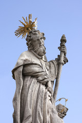 Mittelalterlicher Brunnen in Telc (CZ)