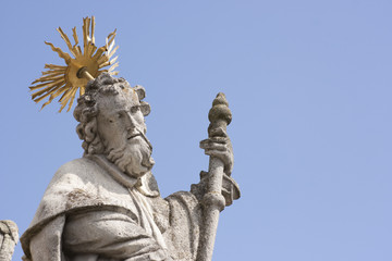 Obraz premium Mittelalterlicher Brunnen, Telc (CZ)