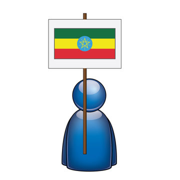 Pancarta Etiopia