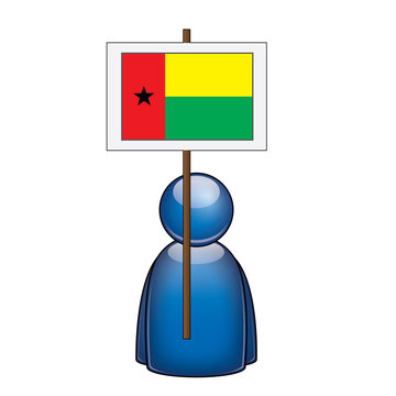 Pancarta Guinea-Bissau