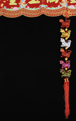 Ornament of chinese new year