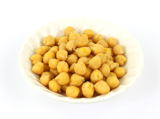 Garbanzo beans in bowl