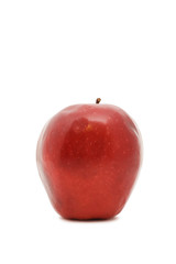 Fototapeta na wymiar Red apple isolated on white