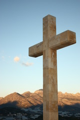 cruz de piedra