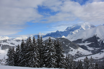 mont blanc et pic du midi