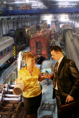 Obraz premium Partners on business