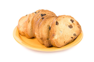 Crackers raisin on sauce.r