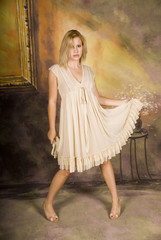 Naklejka premium Beautiful Blonde