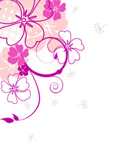 Floraler Hintergrund