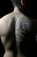 tatouage maori - obrazy, fototapety, plakaty