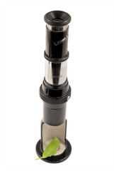 Old microscope