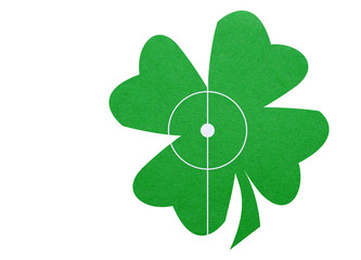 Soccer Clover Leaf - Fußball Glücksklee