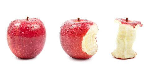 3 rote Äpfel