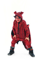 Kleiner roter Drache