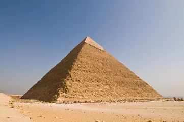 Foto op Canvas Chéops, la grande Pyramide, le Caire, Egypte, Afrique © Brandelet Didier