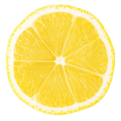 Fototapeta na wymiar Macro food collection - Lemon slice