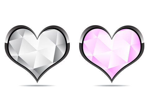 dimond hearts