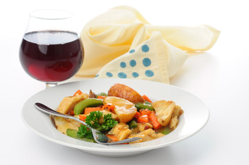 Chicken and Vegetables