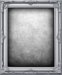 silver frame background