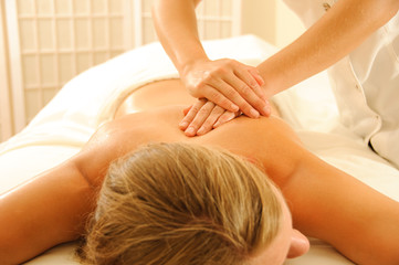 Obraz na płótnie Canvas Massage Therapy